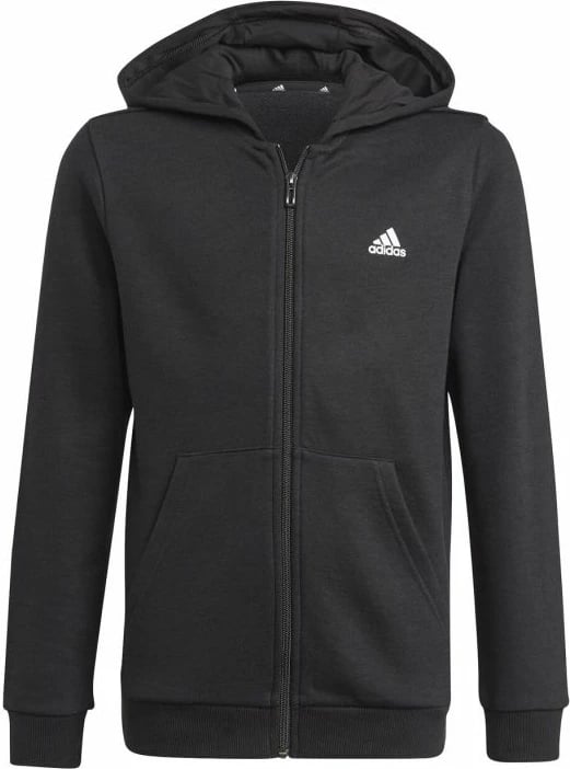Duks me kapuç adidas për fëmijë, i zi