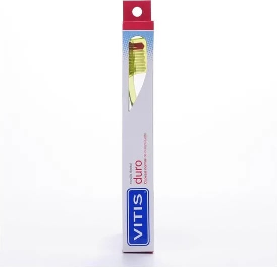 Furçë dhëmbësh VITIS Hard unisex e verdhë