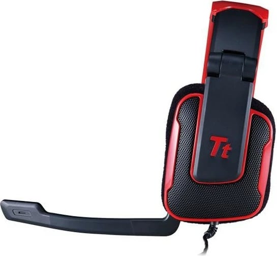 Kufje gaming Thermaltake TteSPORTS SHOCK Royal Red, 3.5mm, me mikrofon, e zezë/kuqe Kufje gaming Thermaltake TteSPORTS SHOCK Royal Red, 3.5mm, me mikrofon, e zezë/kuqe