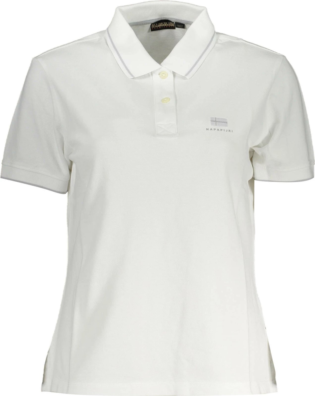 Maicë polo për femra Napapijri, e bardhë