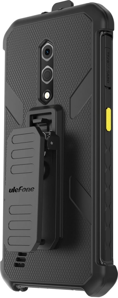 Mbështjellës Ulefone për Armor X12/X12 Pro, UF-C-AX12, me klips dhe karabiner, Zi