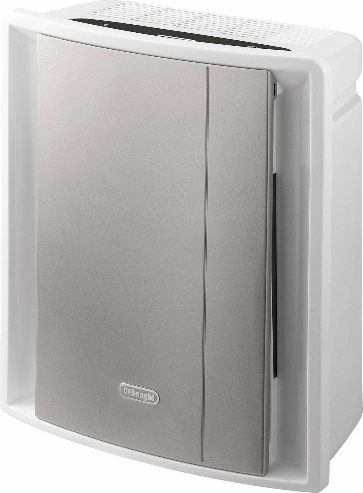 Pastrues ajri, DeLonghi AC230, 6 faza filtrimi, 3 shpejtësi, AQS, timer, deri 80 m², bardhë/argjend