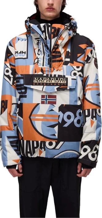 Jakne Napapijri, meshkuj, portokalli