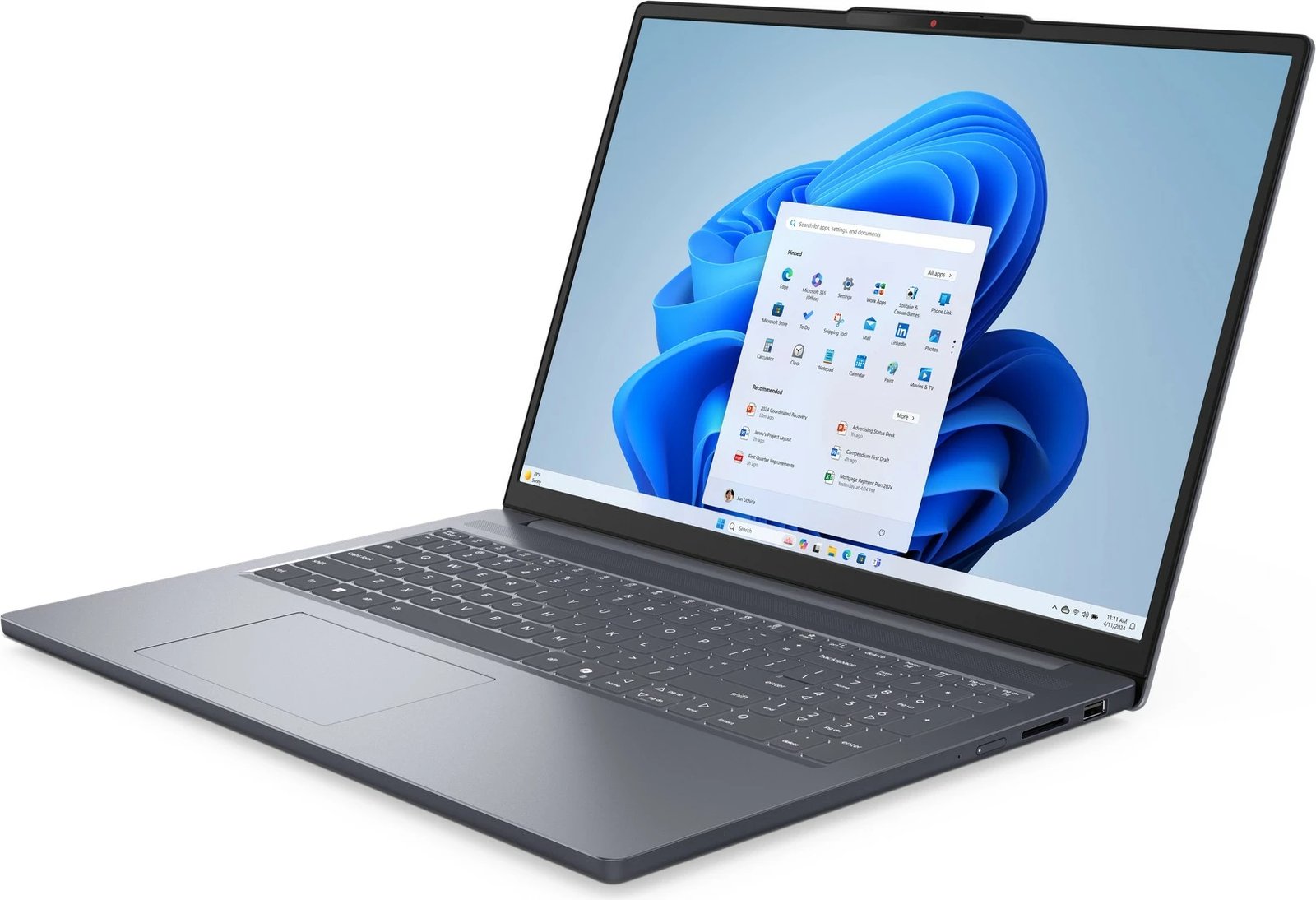 Kompjuter Lenovo IdeaPad Slim 3, i7-13620H, 16GB/1TB SSD, 16 inç, gri