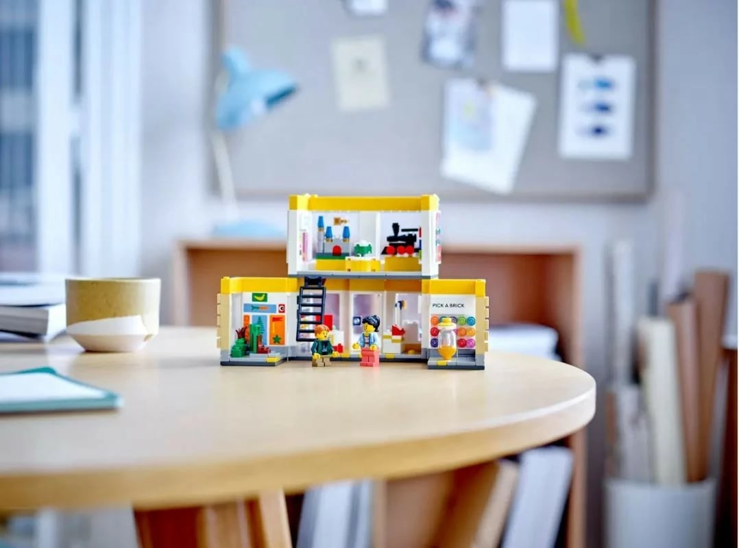 Set LEGO Brand Store 40574, 541 pjesë, plastikë, për fëmijë, shumëngjyrësh