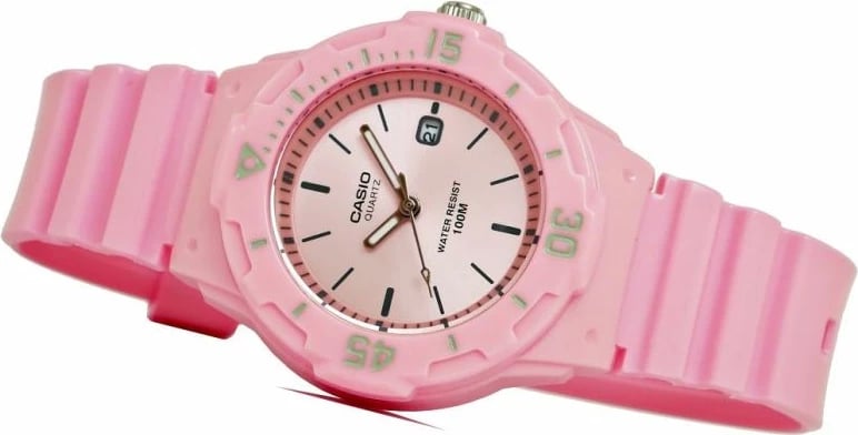 Orë dore Casio për femra, rozë