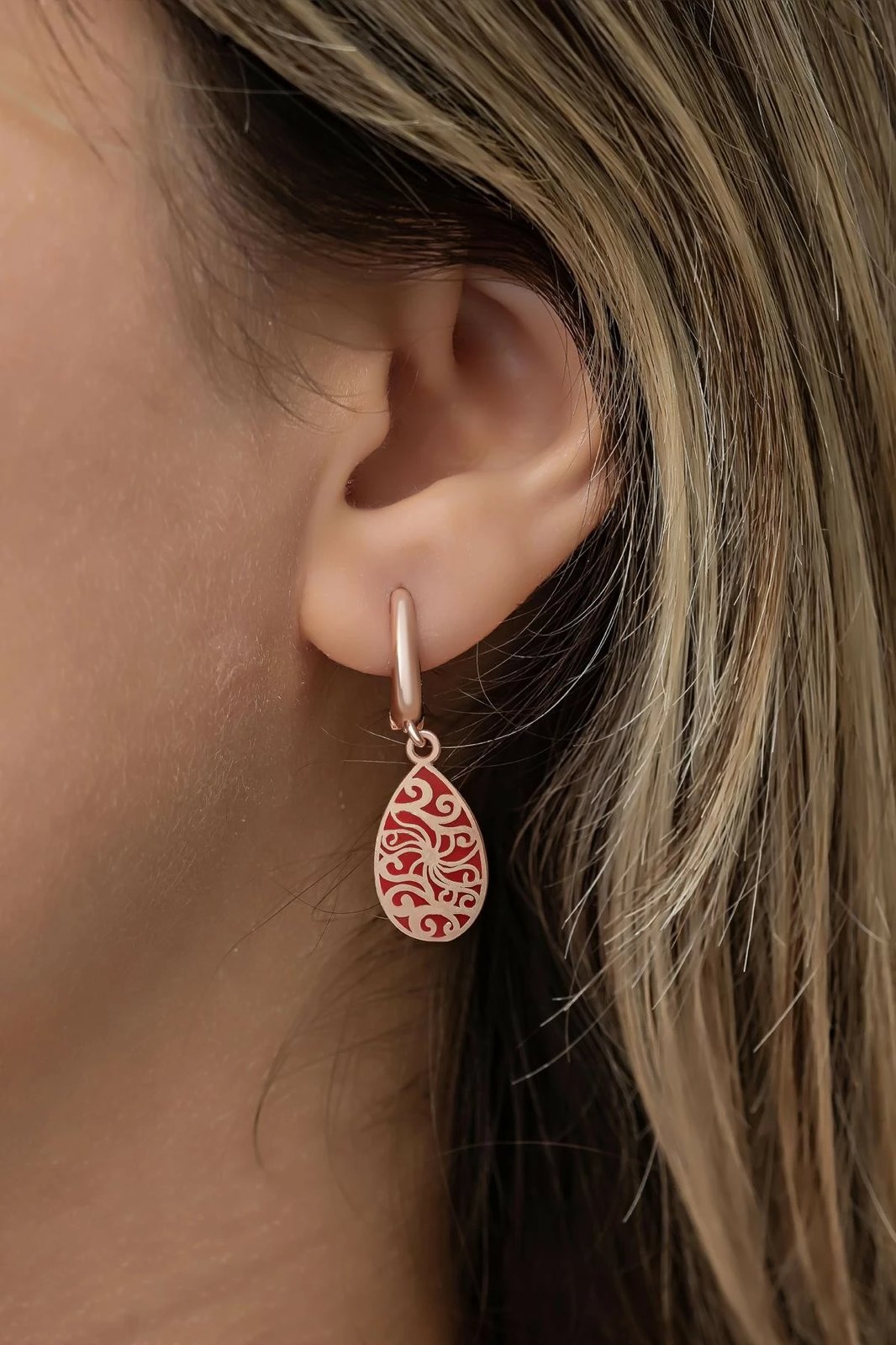 Vathë argjendi, ngjyrë rozë ari dhe e kuqe, Jumeon, NRZ999335