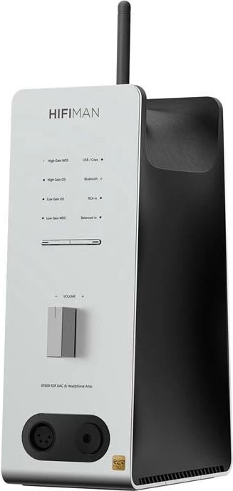 Amplifikator kufjesh HiFiMAN EF600 Amp me DAC të integruar, i bardhë