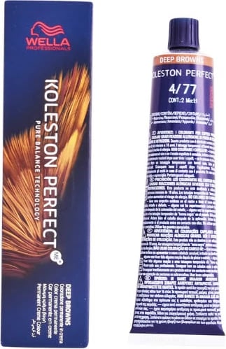 Ngjyrë për flokë Wella Koleston Perfect Me+ 4/77 Deep Browns 60ml