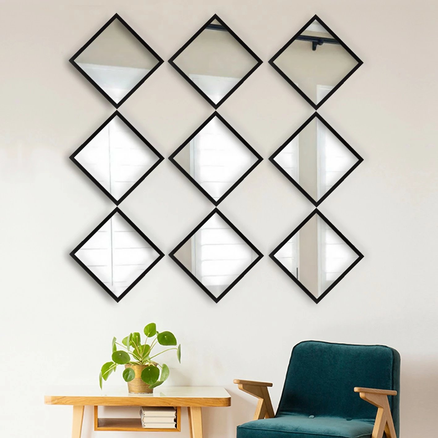 Set pasqyrash (9 copë), Wallity, SETAYNA_034