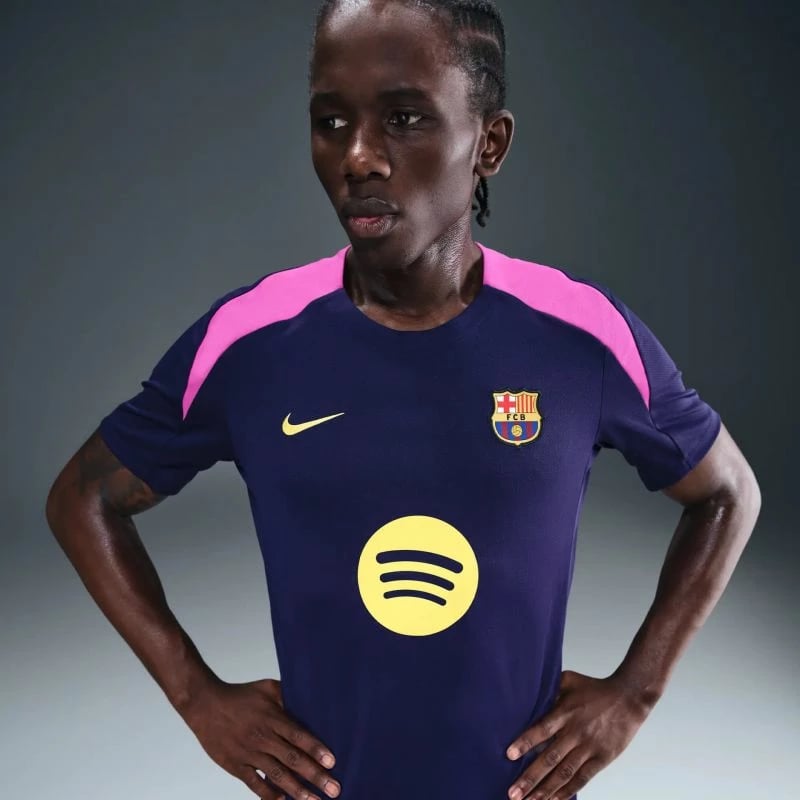 Fanellë futbolli Nike për meshkuj FC Barcelona, vjollcë