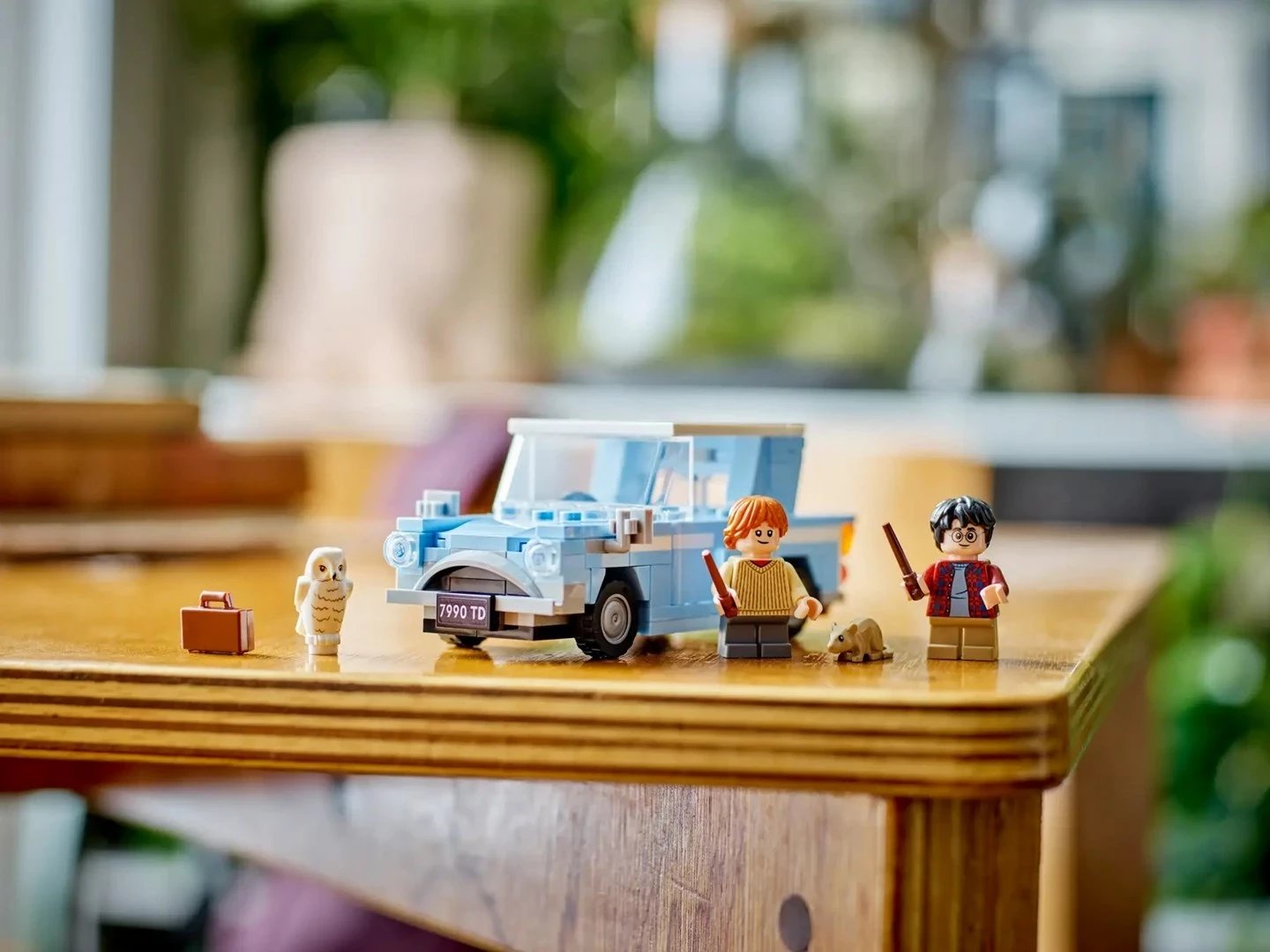 Set LEGO Harry Potter 76424 Flying Ford Anglia, 165 pjesë, Blu