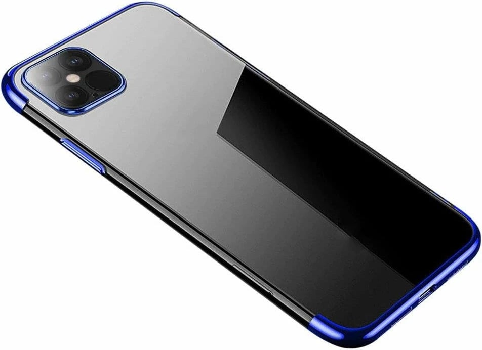 Mbështjellës Hurtel Clear Color 0.3mm për Samsung Galaxy A22 4G, Kaltër/Transparent