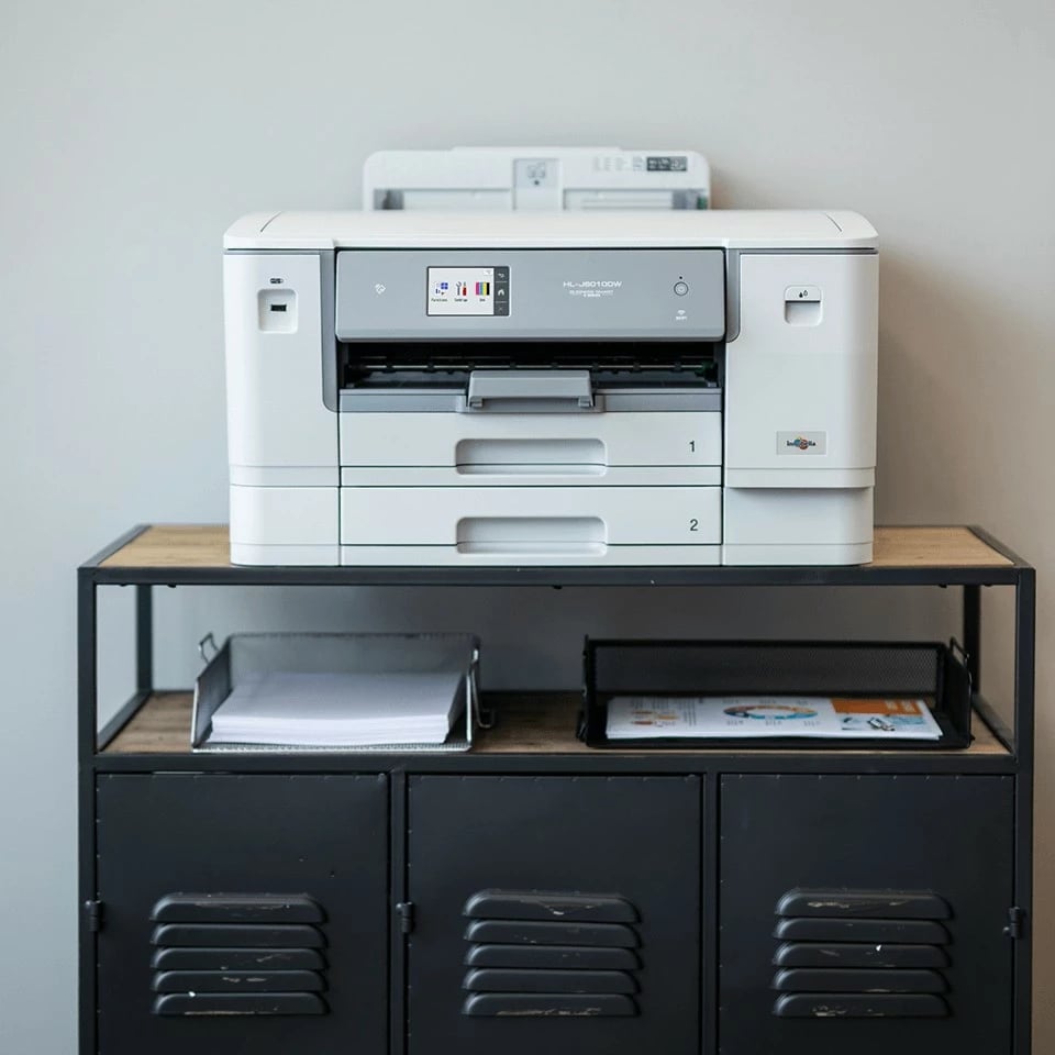 Printer ngjyrash Brother HL-J6010DW, A3, Wi-Fi, Duplex, 3500 faqe/muaj, i bardhë