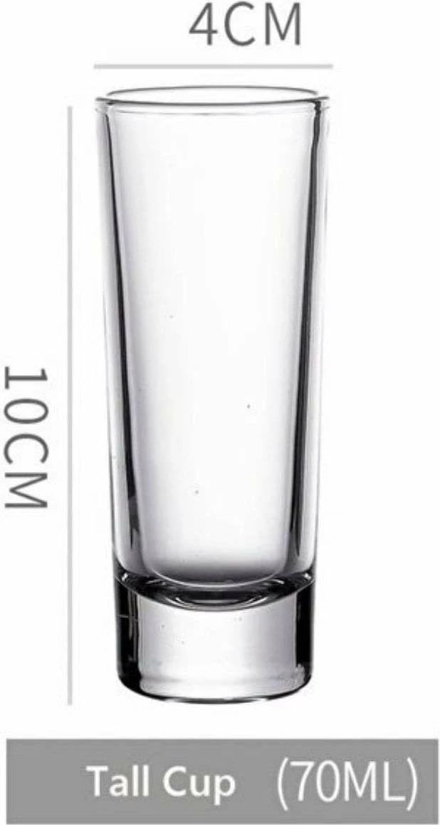 Set gotash për likere (6 copë), Hermia Concept, e tejdukshme