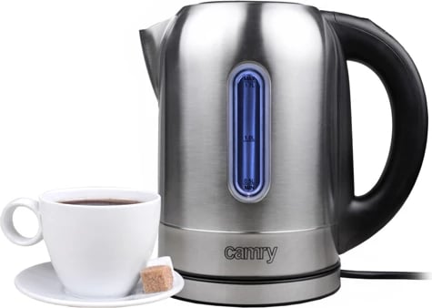 Çajnik elektrik, Adler, CR 1253, 1.7 L, kontroll temperature 60–90°C, ruajtje ngrohtë 2 orë, inox