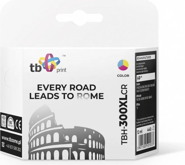 Toner TB Print TBH-300XLCR për HP DeskJet/Envy, Color