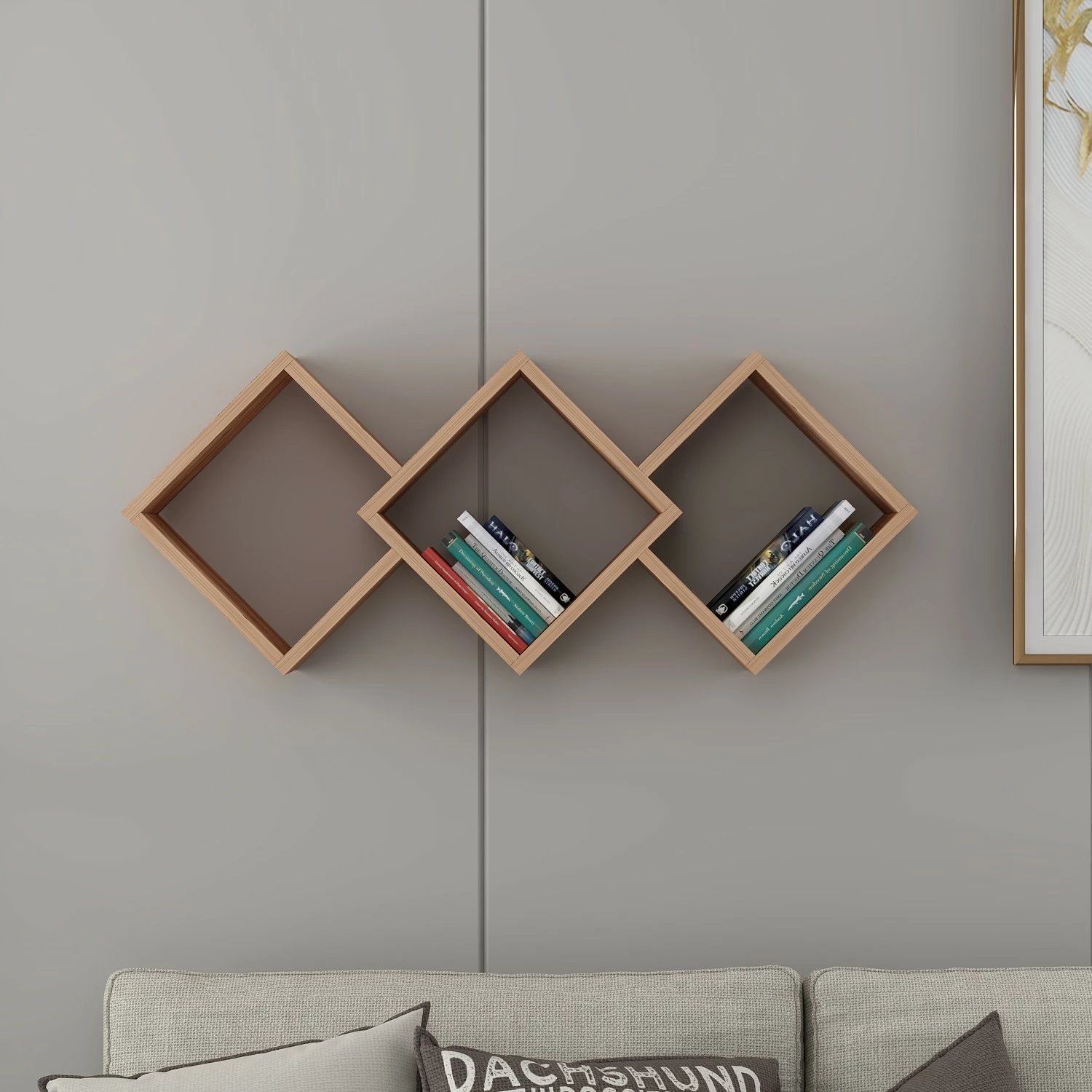 Raft muri Skye Decor, ngjyrë Atlantic Pine