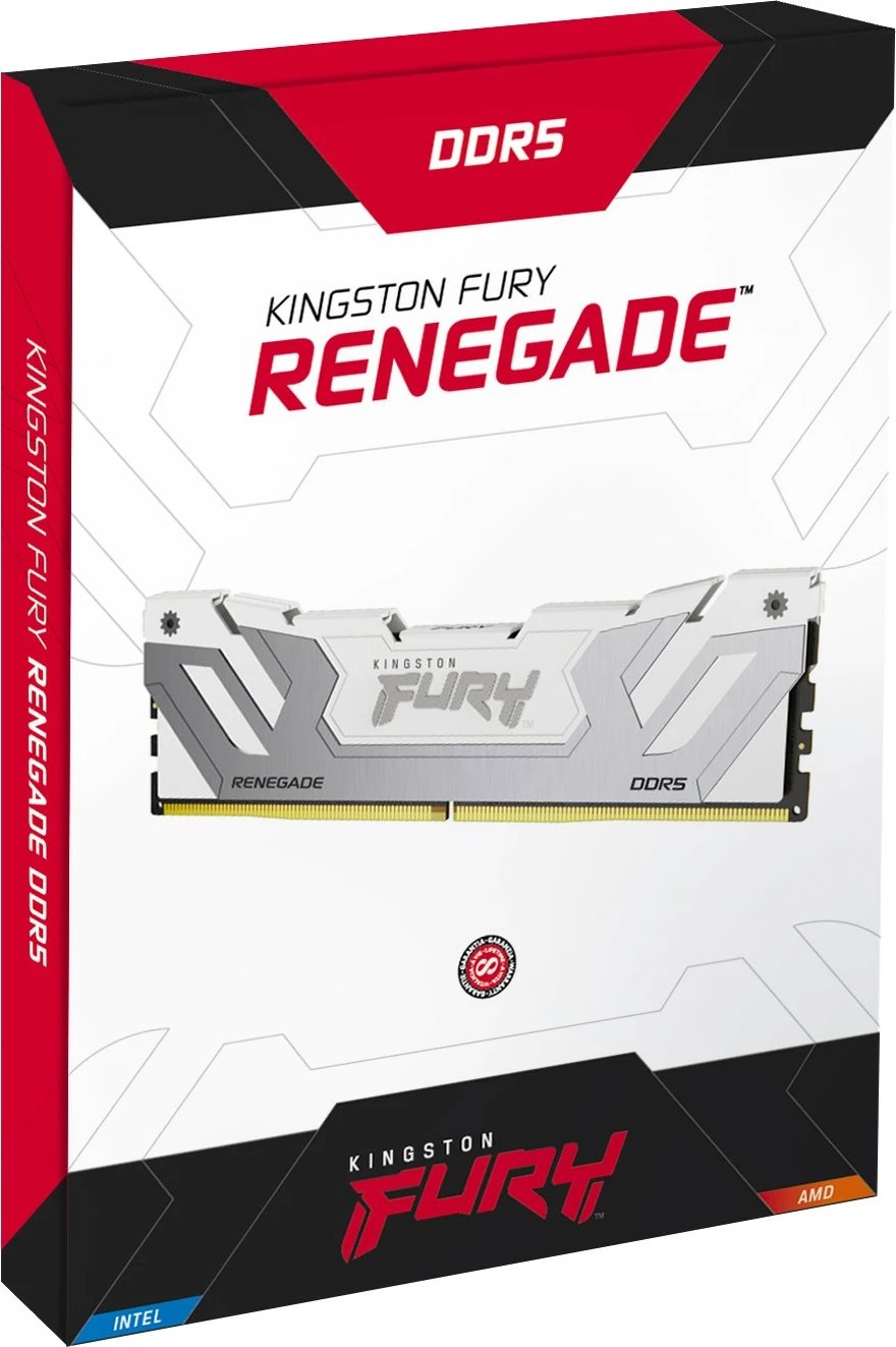 RAM Memorje Kingston FURY Renegade 48GB DDR5 8400MT/s CL40 kit 2x, e bardhë