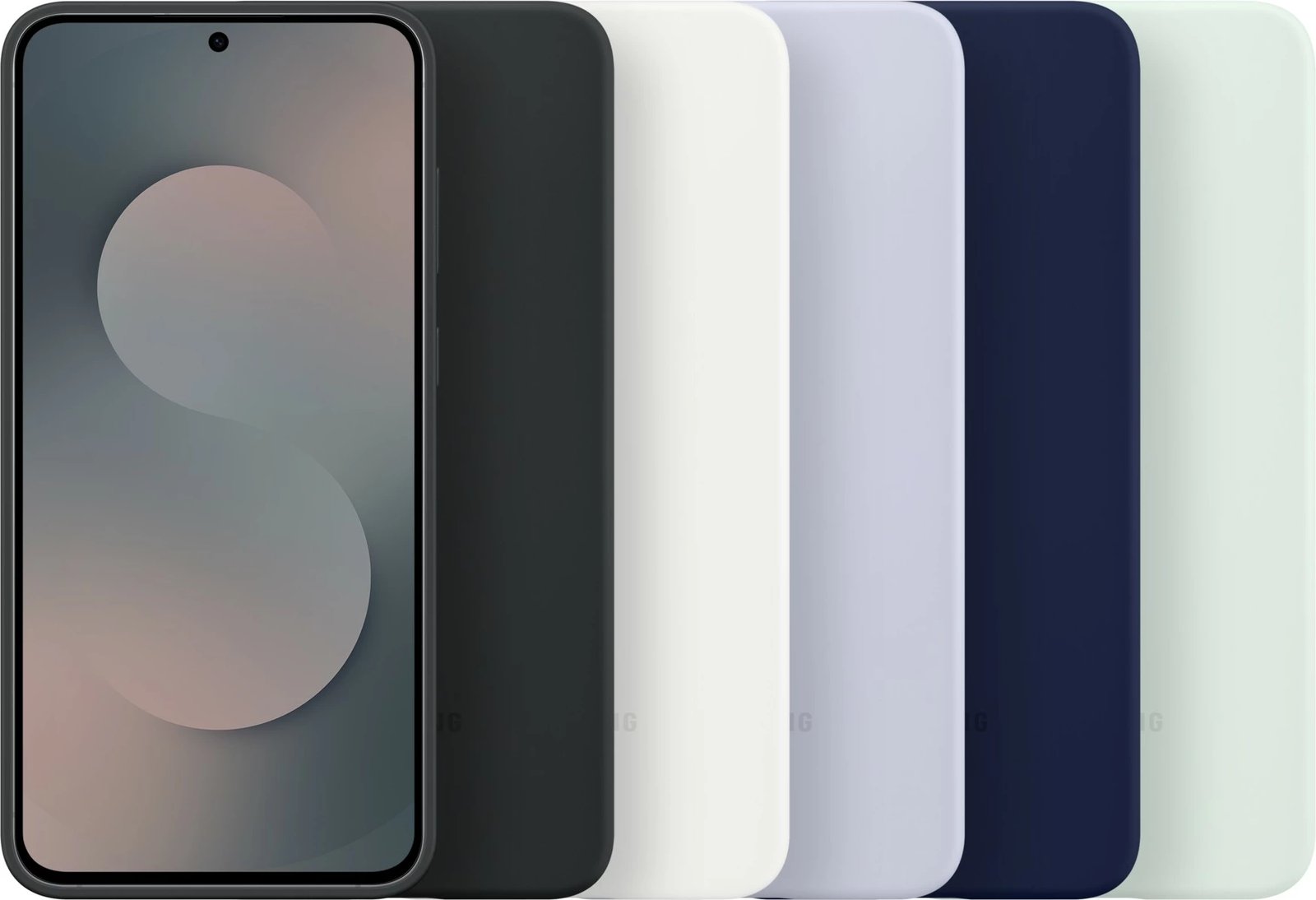 Mbështjellës silikon Samsung Galaxy S25 FE navy