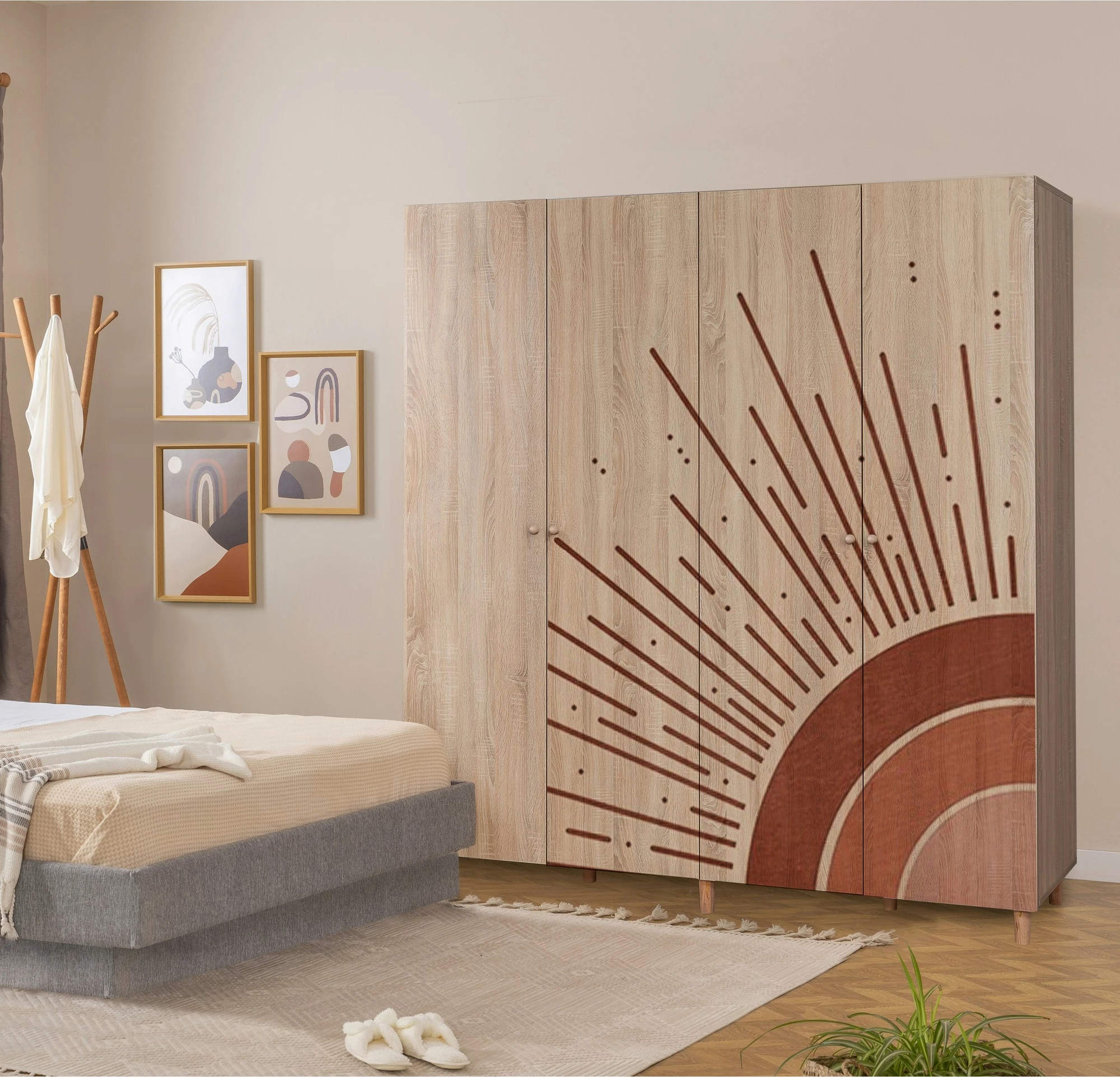 Dollap Sonomo, Skye Decor, Loni 4 -970