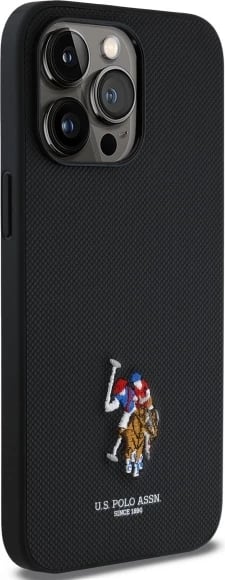 Mbështjellës U.S. Polo Assn. USHCP15XPEMK për iPhone 15 Pro Max 6.7", i zi Mbështjellës U.S. Polo Assn. USHCP15XPEMK për iPhone 15 Pro Max 6.7", i zi