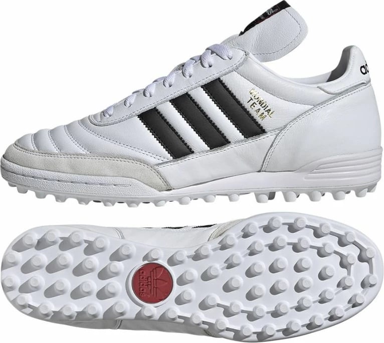 Çizme futbolli adidas për meshkuj, të bardha