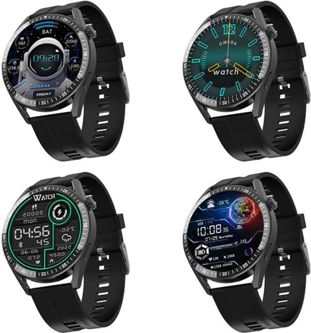 Smartwatch Tracer SM8V ONYX, 1.28", Bluetooth, i zi