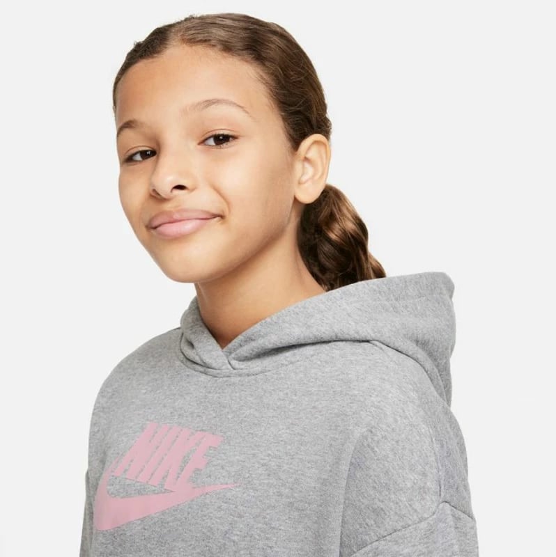Duks Nike Sportswear Club për Fëmijë, Gri