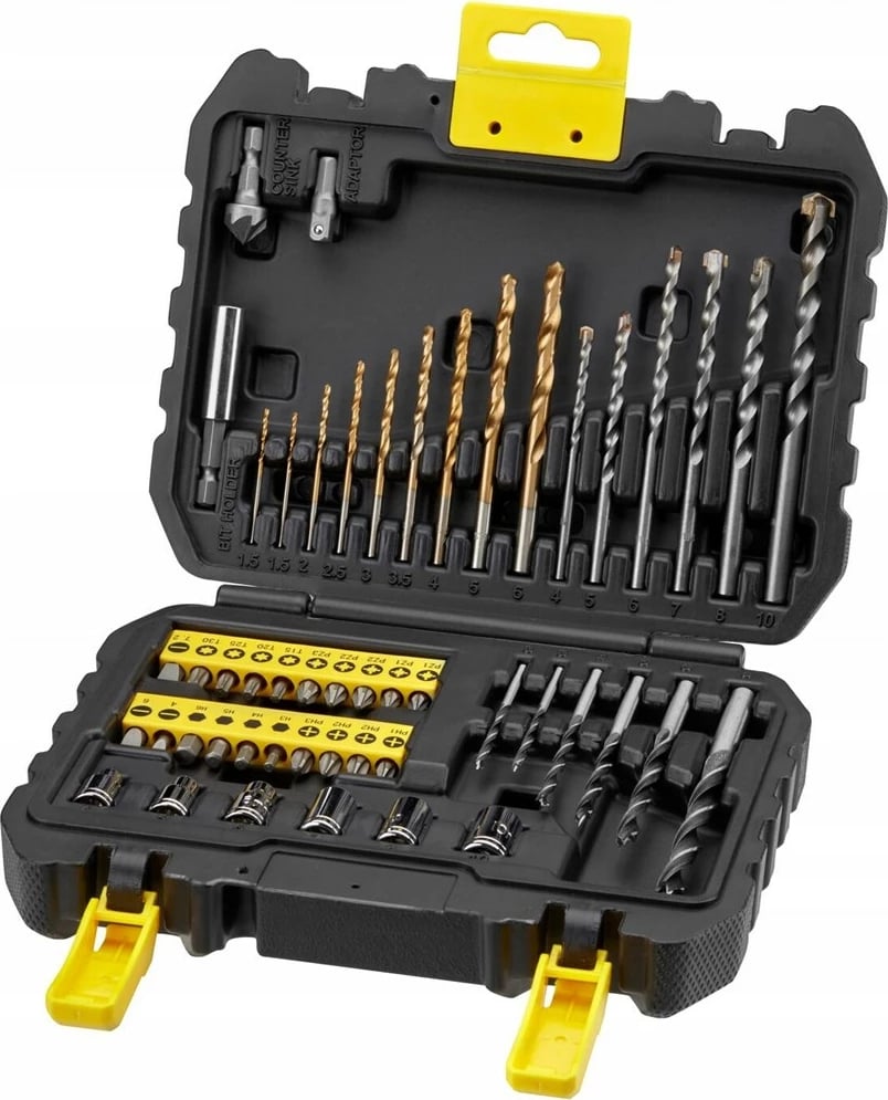 Set sfurqesh dhe bitash STANLEY STA88546, 50 copa