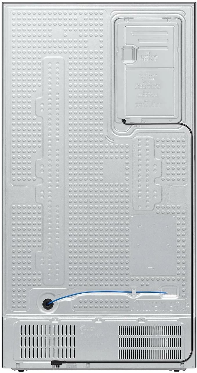 Frigorifer side-by-side, Samsung, SBS RS80F66KCFEO, 634 L, dispenser ujë/akull, SmartThings Bixby, klasa energjisë C, i zi