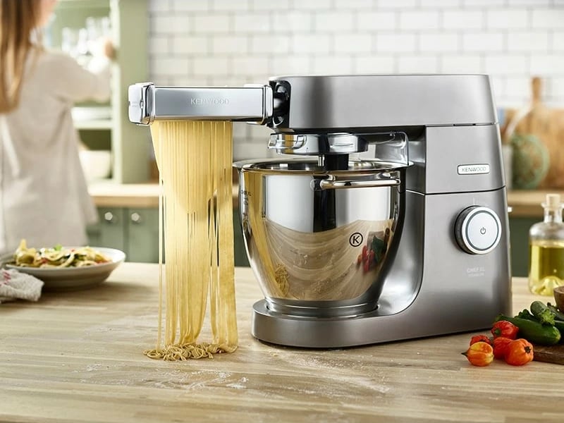 Shtojcë prerëse makaronash Kenwood KAX983ME, çelik inox