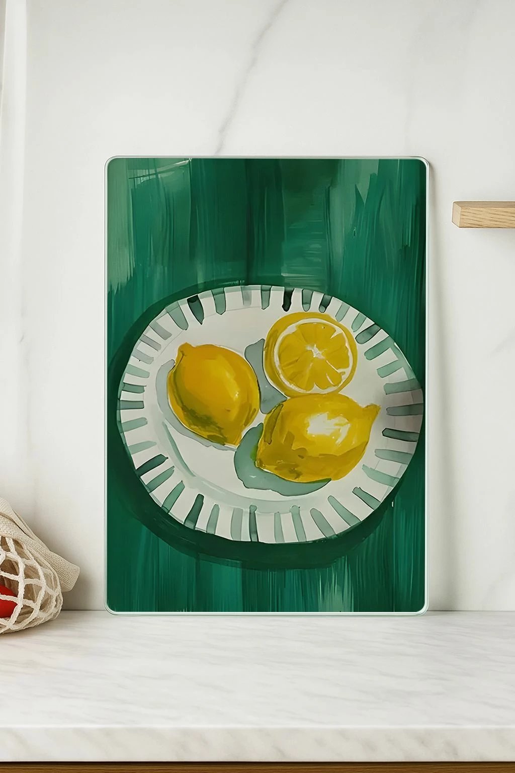 Dërrasë prerëse Hermia, qelq i temperuar, shumëngjyrëshe, 30x40cm Dërrasë prerëse Hermia, qelq i temperuar, shumëngjyrëshe, 30x40cm