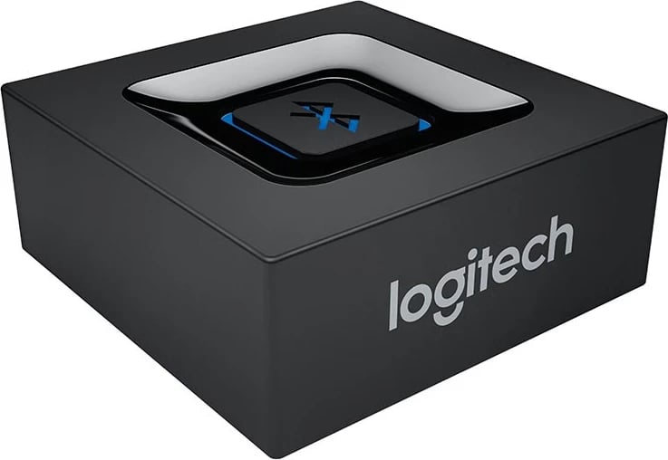 Adapter audio Bluetooth, Logitech, 980-000912, marrës për altoparlantë/sistem zëri, i zi