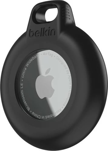 Mbështjellës Belkin MSC015BTBK, AirTag, plastikë e ricikluar, rezistent ndaj goditjeve dhe gërvishtjeve, blu