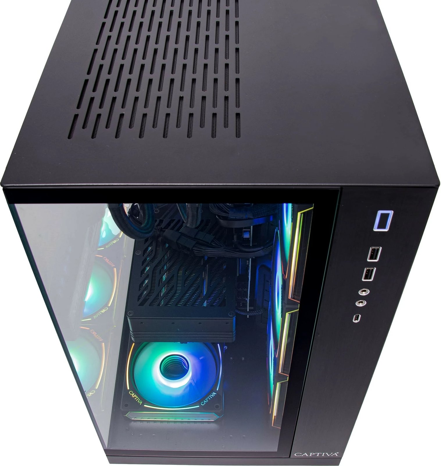 Kompjuter gaming Captiva Highend Gaming R89-083, R7 9800X3D, 32GB RAM, 2TB SSD, RTX 5080, Win 11