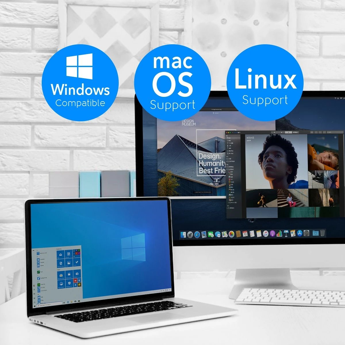 Adaptues Wi‑Fi USB, Cudy WU1400, AC1300, USB 3.0, antenë 5 dBi, i zi