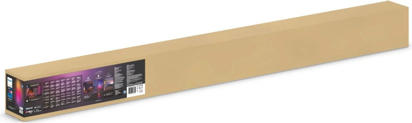Llambë dyshemeje Philips Hue White and Colour Ambience Gradient Signe, Smart, Bluetooth, LED, e zezë