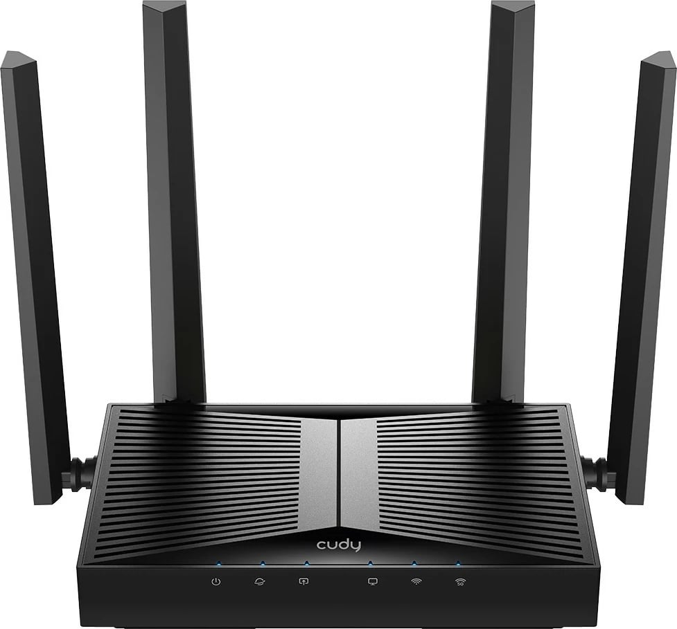 Router Wi‑Fi 7 Mesh, Cudy, WR3600H, BE3600 2.5G WAN + 4x GbE, 2882+688 Mbps, e zezë