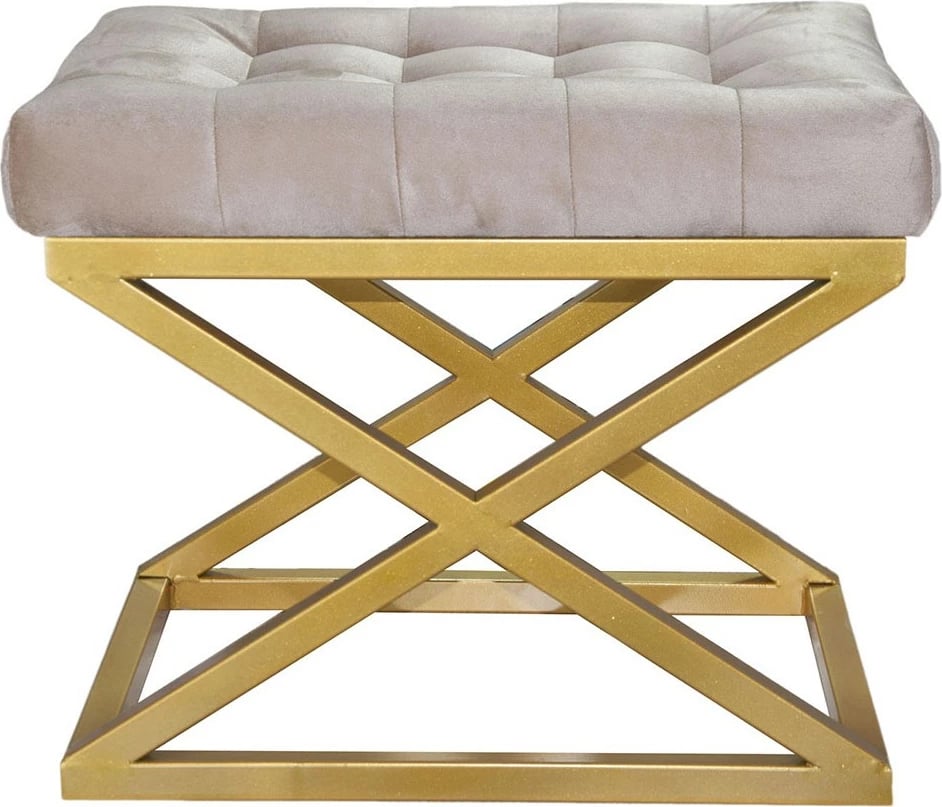 Puf Atelier del Sofa, ngjyrë ari-krem