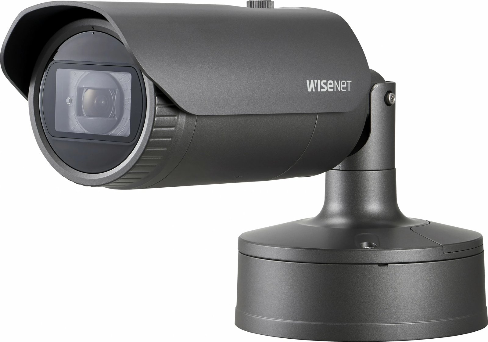 Kamerë sigurie bullet Hanwha Wisenet XNO-6080R/RW, 2MP, PoE, IR, IP66/67, gri