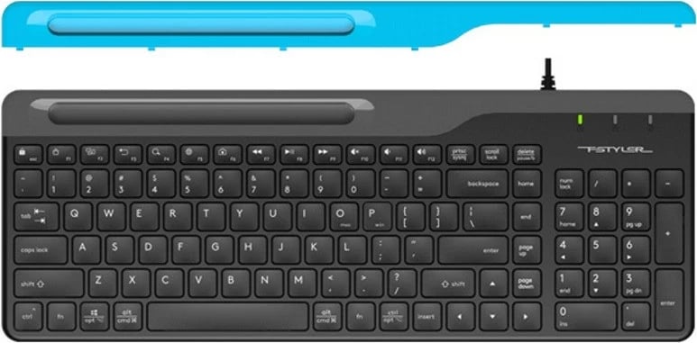 Tastierë A4 TECH FK25 - USB, e zezë