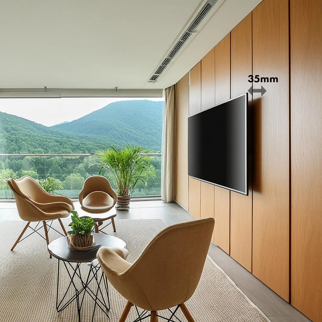 Mbajtëse muri Maclean TV MC-420, 43"-120", alumini