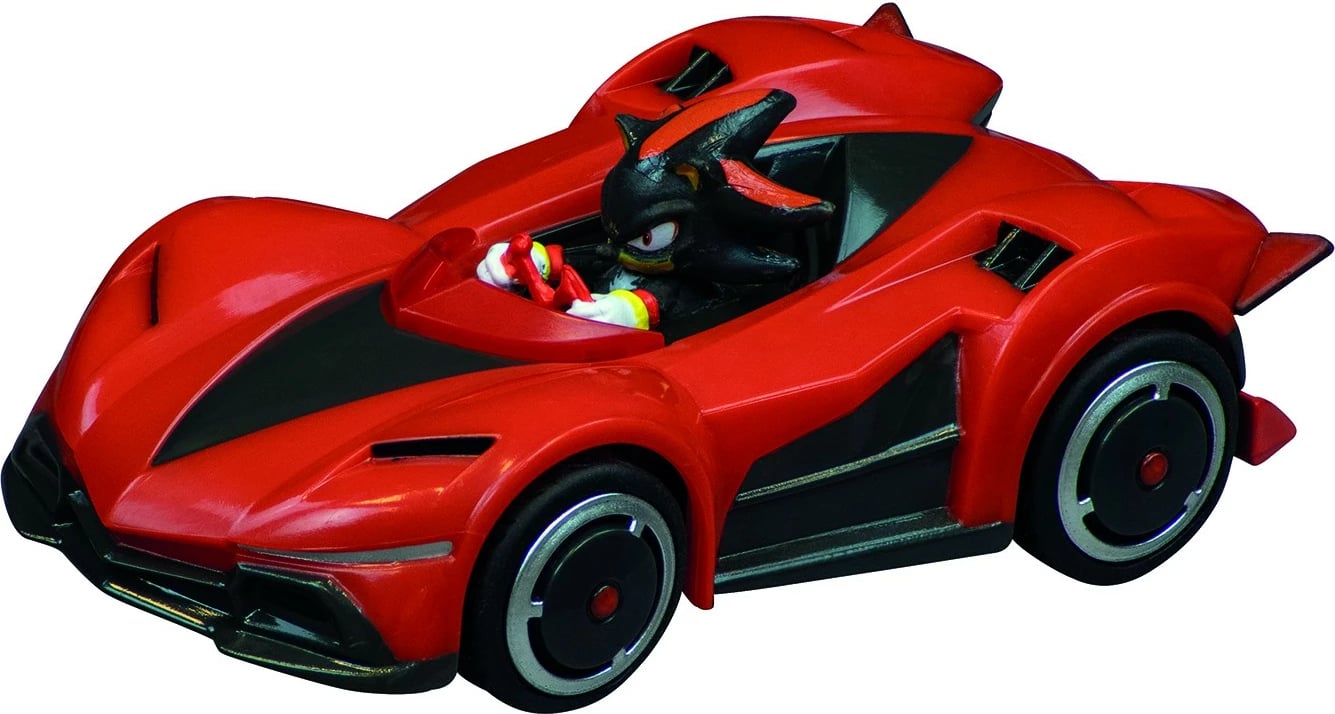 Veture lodër Carrera Pull & Speed Sonic the Hedgehog Shadow, 1:43, plastikë, e kuqe/e zezë