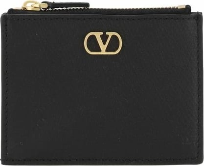 Mbajtëse kartelash Valentino Garavani, e zezë