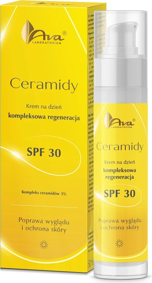 Krem dite për femra Ava Laboratorium Ceramidy Day Cream for Complete Regeneration SPF30, 50ml