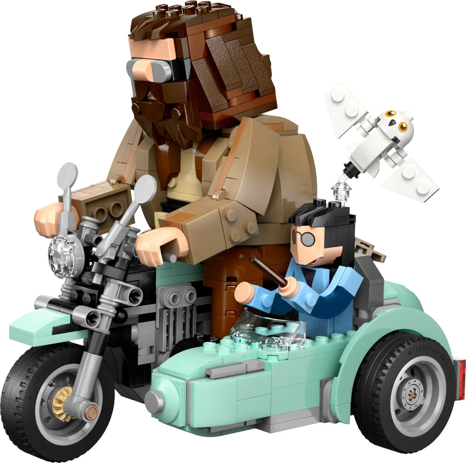Set ndërtimi LEGO Hagrid & Harry's Motorcycle Ride, 617 pjesë, shumëngjyrësh Set ndërtimi LEGO Hagrid & Harry's Motorcycle Ride, 617 pjesë, shumëngjyrësh