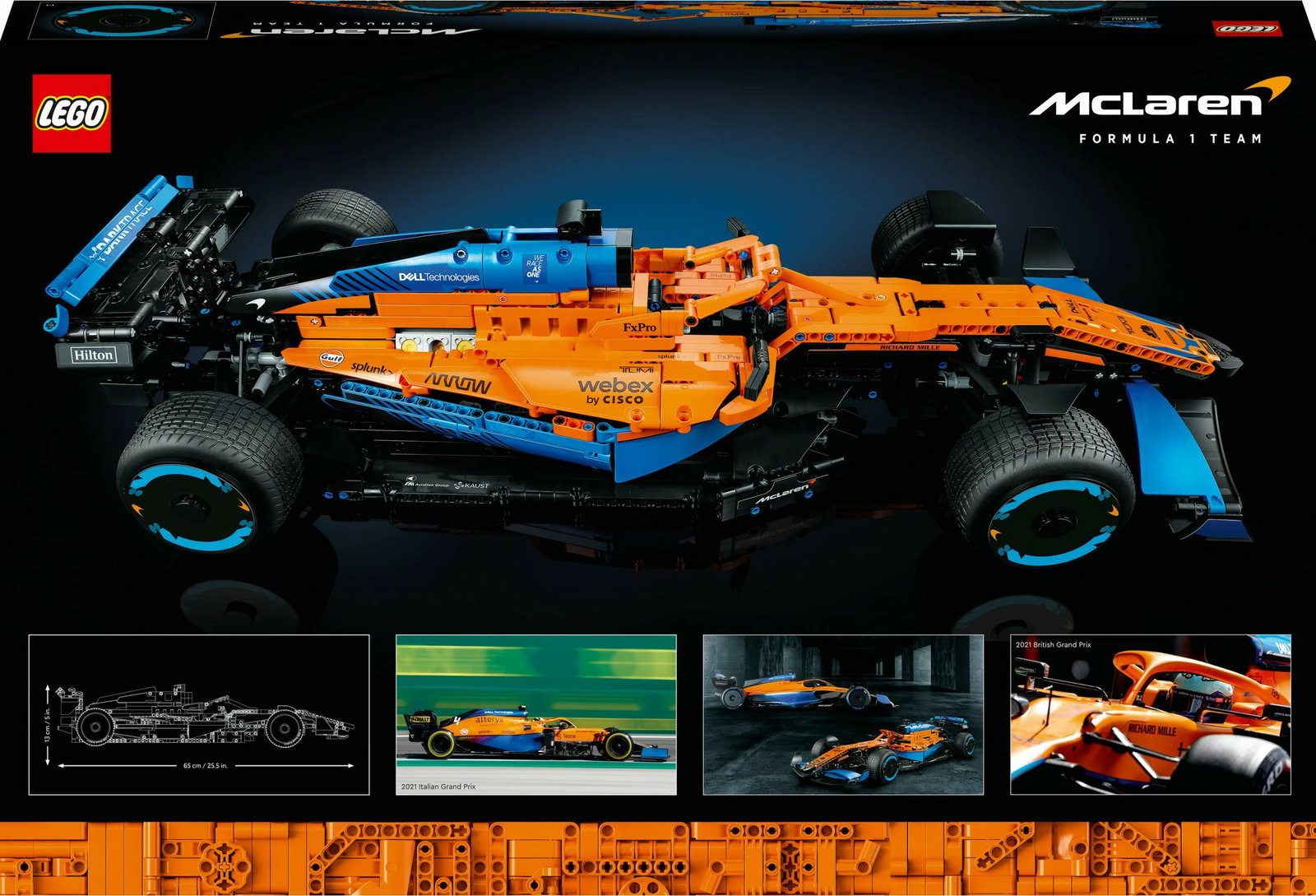 Set për ndërtim LEGO Technic McLaren Formula 1, 1434 pjesë, shumëngjyrësh Set për ndërtim LEGO Technic McLaren Formula 1, 1434 pjesë, shumëngjyrësh