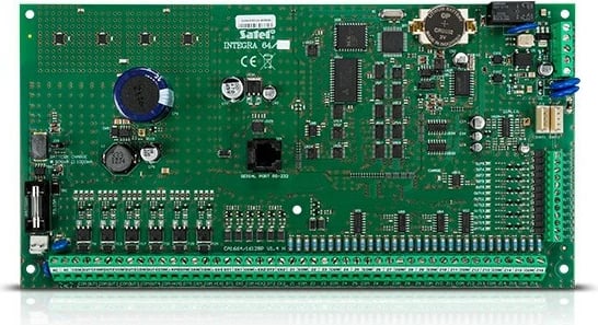 Panel kontrolli SATEL INTEGRA 64, 20 V, i gjelbër