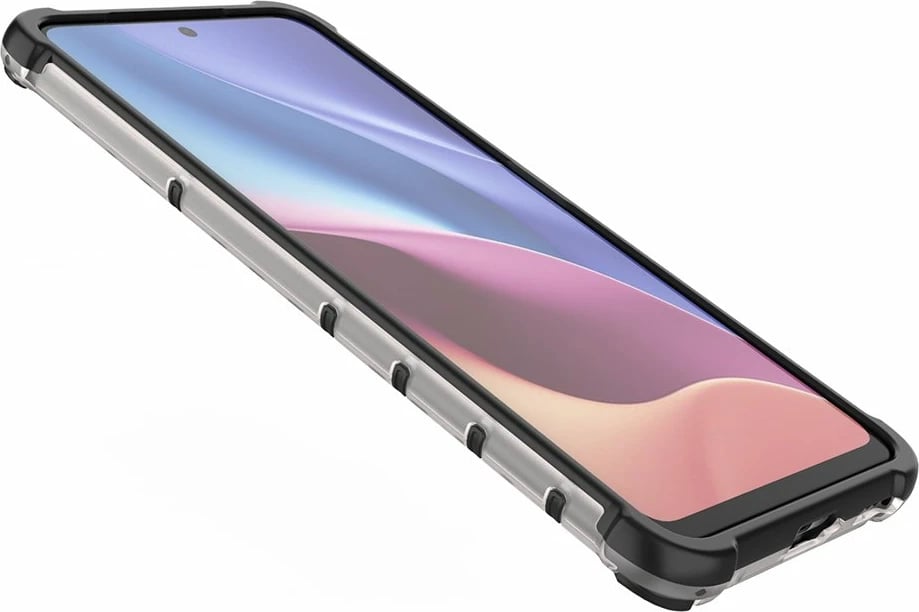 Mbështjellës Hurtel Honeycomb për Xiaomi Redmi K40 Pro+, K40 Pro, K40, Poco F3, Kuq